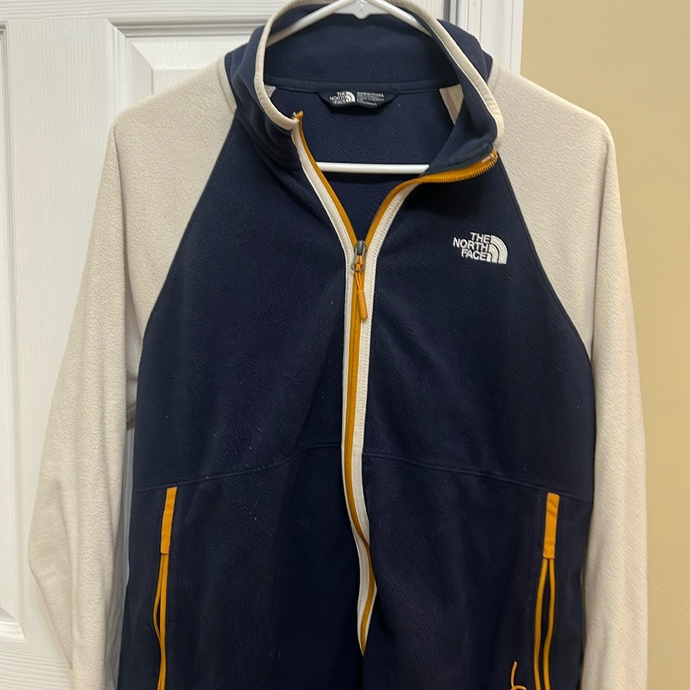 Women’s large North Face full zip fleece jacket